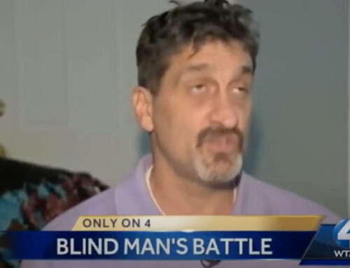 Blind man and service dog booted from flight